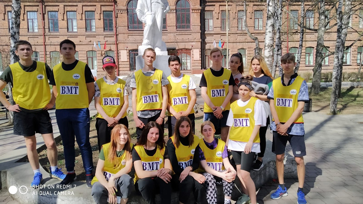 Эстафета в День Победы