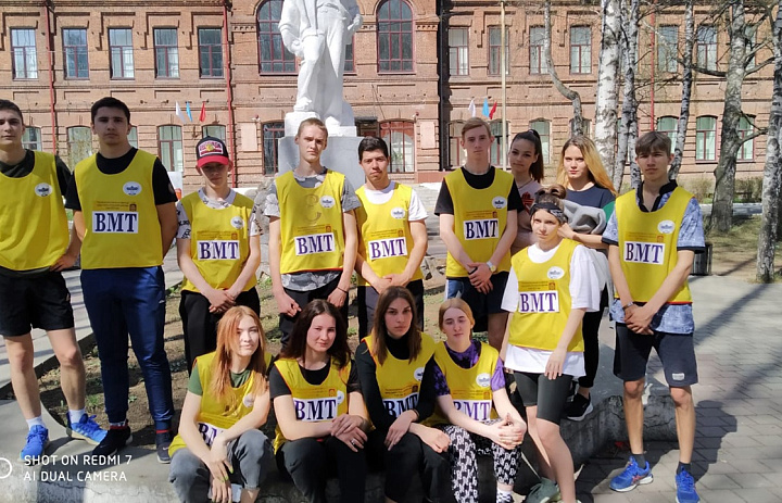 Эстафета в День Победы