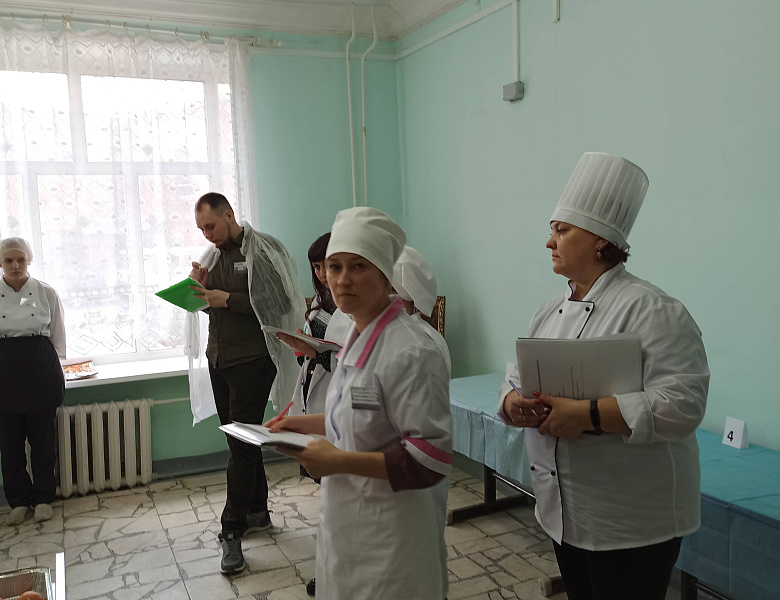 Открытая олимпиада профессионального мастерства по профессии «Кухонный рабочий».